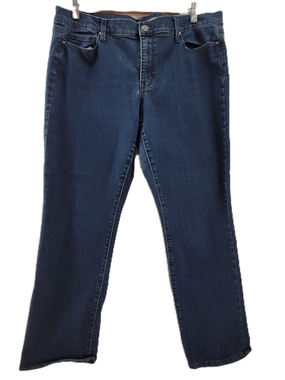 DKNY Jeans Women's 14x30 Blue Stretch Straight Midrise 5 Pocket 36x28